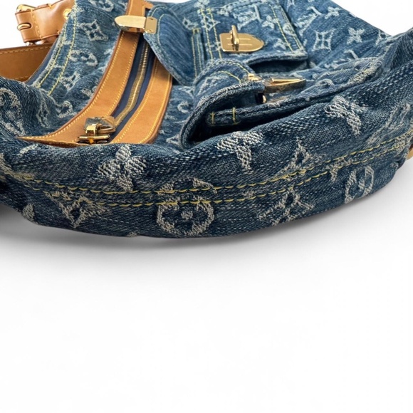 Louis Vuitton Monogram Denim Baggy PM Blue - Picture 13 of 14